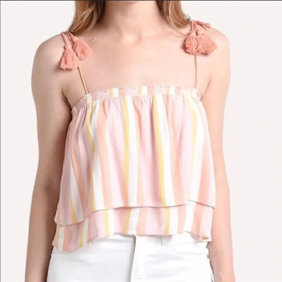 NWT BB DAKOTA TASSELS IN THE SAND TANK - Picture 3 of 8